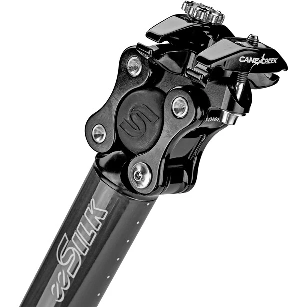 Cane-creek Tiges De Selle Suspendues EeSilk Carbon Tige De Selle Ø31,6mm, Noir 2 Cane-creek Tiges De Selle Suspendues EeSilk Carbon Tige De Selle Ø31,6mm, Noir – Image 2
