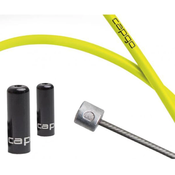 Capgo Accessoires Tige De Selle Blue Line Vario Jeu De Câbles Pour Tige De Selle Télescopique Dropper, Jaune 1 Capgo Accessoires Tige De Selle Blue Line Vario Jeu De Câbles Pour Tige De Selle Télescopique Dropper, Jaune