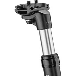 Humpert Tiges De Selle Suspendues Ergotec SP-4.1 Tige De Selle Suspendue Vernie Ø27,2mm 40mm, Noir