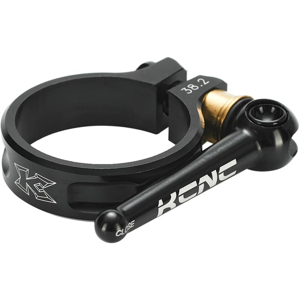 Kcnc Colliers De Selle SC10 QR Collier De Serrage De Selle Ø38,2mm, Noir 1 Kcnc Colliers De Selle SC10 QR Collier De Serrage De Selle Ø38,2mm, Noir