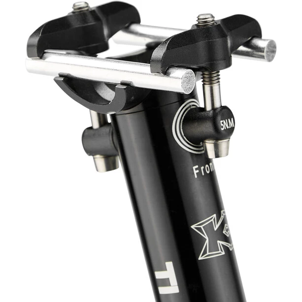 Kcnc Tiges De Selle Rigides Ti Pro Lite Tige De Selle Ø27,2mm, Noir 2 Kcnc Tiges De Selle Rigides Ti Pro Lite Tige De Selle Ø27,2mm, Noir – Image 2