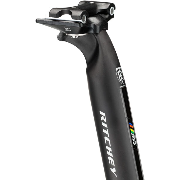 Ritchey Tiges De Selle Rigides WCS Carbon Link FlexLogic Tige De Selle Ø31,6mm 15mm, Noir 2 Ritchey Tiges De Selle Rigides WCS Carbon Link FlexLogic Tige De Selle Ø31,6mm 15mm, Noir – Image 2