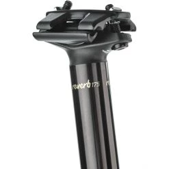 Rock-shox Tiges De Selle Réglables Reverb Stealth Tige De Selle Ø30,9mm MMX Droit Haut/Gauche Bas, Noir